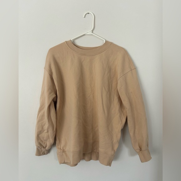 LULULEMON Perfectly Oversized Crew Womens L Sweatshirt - Picture 1 of 7